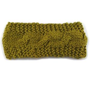 chaud crochet bandeau tricot femmes bandes de cheveux chauds dame sport headwraps twist noeud tête turban laine tricot bandeaux