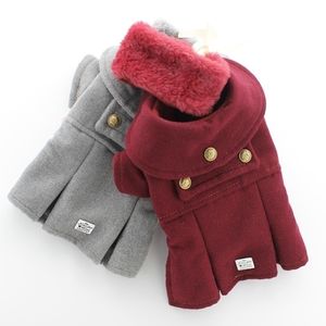 WARME DOG KLEDING Winter Pet Outfit Coats Jassen Ropa de Perro Mascotas kleine hond kostuums poedel Pomeranian Schnauzer kleding 201102