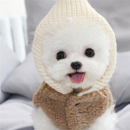 Abrigo de perro cálido chaqueta de invierno traje de cachorro ropa para perros pequeños medianos traje espesar ropa para mascotas chihuahua ropa para mascotas yorkie 201102