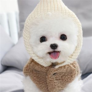 Manteau chaud pour chien Veste d'hiver Chiot Outfit Vêtements pour petits chiens moyens Costume Épaissir Pet Chihuahua Vêtements Yorkie LJ200923