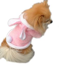 Warme hond hoodies Kattenkleding Zachte huisdierpyjama voor katten Jas Hondoutfits Schattig Konijnenkleding Grappig feesthuisdier Halloween Costume229g