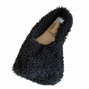 Hiver chaud faux LAMB WOOL SAGHE WOMME'S SAGE VINTAGE SOFF SALLES MEDIALES SAVALS FAUX FEME FEMELLE FEMUNE TOTE MAINS SCHAGS 52PX # #