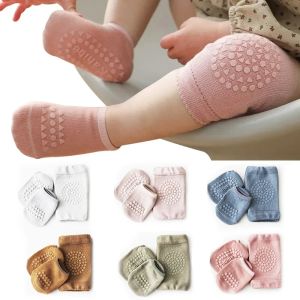 Warmers Baby Knie Protection Sokken Solid Color Non Slip Socks Children's Crawling Socks Floor Socks Boys and Girls 'Knie Protection Set