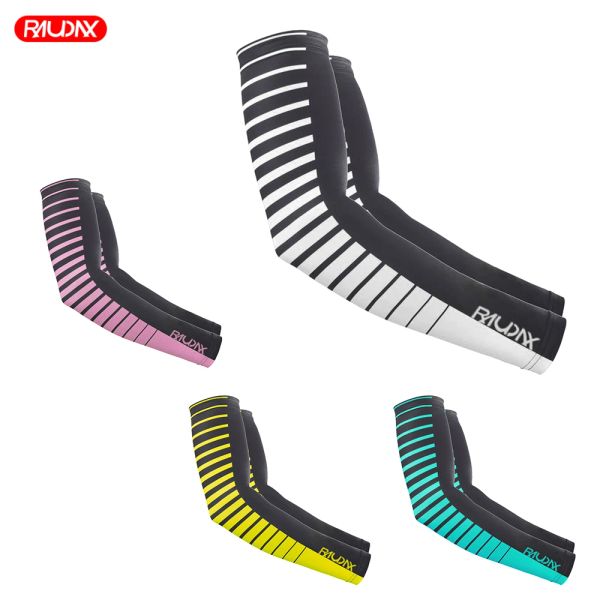 Calentadores Raudax Calentadores de brazo Verano Protección UV Secado rápido Ciclismo Calentador de brazo Transpirable Bicicleta Correr Carreras MTB Bicicleta Manga del brazo