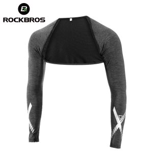 Warmers ROCKBROS été hommes femmes bras manches châle manchette glace soie AntiUV cyclisme volley-ball pêche course Sports de plein air manchettes