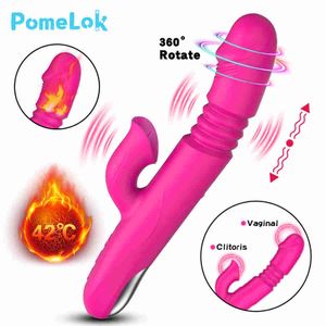 Vibromasseur chauffant et étirant pour femmes 10 modes stimulateur de langue Clitoris réalité gode vibrateurs jouets sexuels féminins adultes