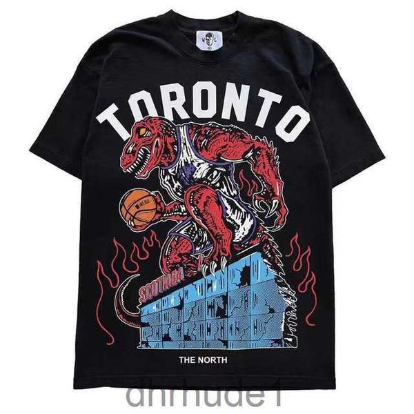 Warren High Street Sun Basketball Lotast T-shirt Tide Marque Grande Taille Séchage Rapide Hommes et Femmes Mode Manches Courtes Top CCKWG