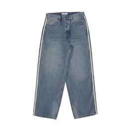 Wash Cotton Pants Hommes Jeans 2023ss Vêtements