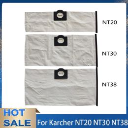 Sacs à poussière lavables Sac en tissu pour Karcher NT20 NT30 NT38 NT48 / 1 NT65 / 2 NT72 / 2