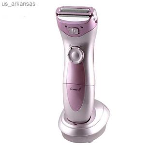 Wasbare Elektrische Dame Scheerapparaat Epilator Body Clipper Vrouwen Bikinilijn Trimmer Haar Remover Scheren Scheermes Onderarm Pube Kapsel L230523