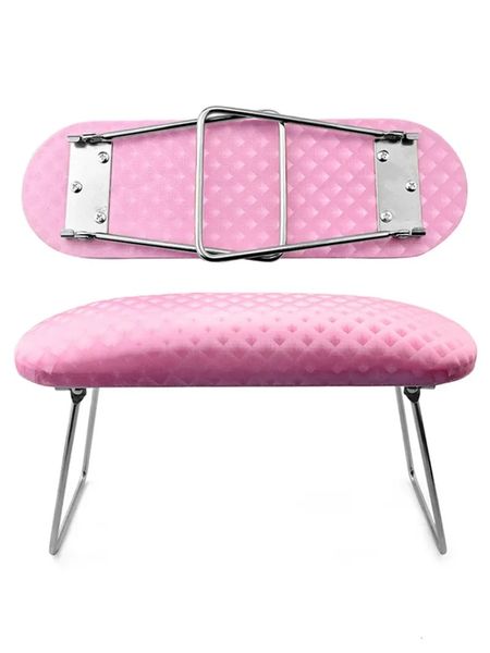 Soporte de almohada lavable para manicura Nail Art, almohada de mano de cuero resistente al agua, cojín para reposabrazos, almohadilla de soporte para muñeca para decoración de uñas suave 240119