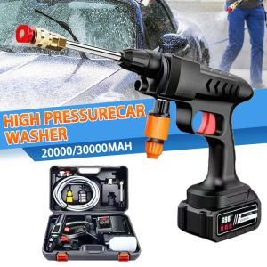 Wasmachine 20000/30000mAh Autowasstraat Hogedrukreiniger Huis Tuin Schoonmaken Wassen Hine Waterpistool 60bar Auto-accessoire Reiniger voor auto