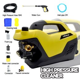 Wasmachine verstelbare druk huishoudelijke auto wassen hine 220V kleine automatische inductie waterpistool hogedrukreiniging gereedschapsapparatuur