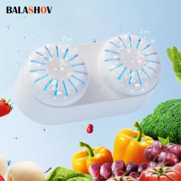 Nettoyeur de fruits et légumes Portable 220V, purificateur d'aliments de cuisine, élimine les résidus de pesticides, Machine à laver sans fil, lave-légumes