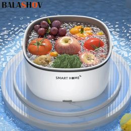 Machine à laver électrique les légumes et les fruits, seau de lavage ultrasonique des aliments, grande capacité, purifie les céréales alimentaires, appareil ménager