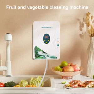 Wasmachines Fruit- en groentereinigingsmachine Multifunctionele huishoudelijke keuken groentewasmachine ozongenerator luchtreiniger
