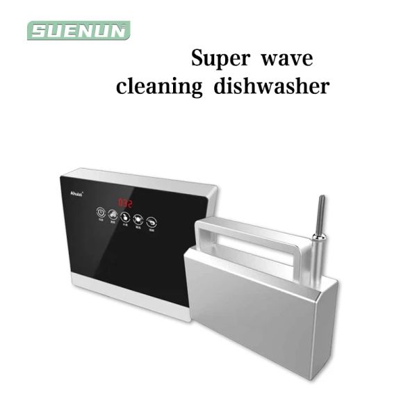Machine à laver la vaisselle automatique à ultrasons, Type de réservoir d'eau domestique, Mini bol, installation gratuite de fruits et légumes
