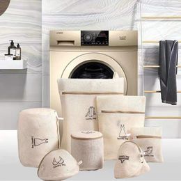 Waszakkenset voor kledingmachine Vuile waszakken Polyester ondergoed BH-bescherming Netzakje 240201