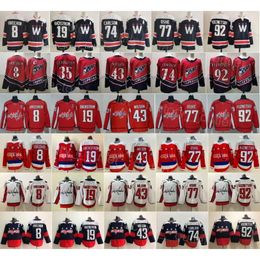 Washington Hockey Capital 8 Alex Ovechkin Jerseys Reverse Retro 19 Nicklas Backstrom 43 Tom Wilson 77 TJ Oshie 92 Evgeny Kuznetsov 74 John C 49 4930