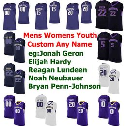 Washington Huskies College Basketball Maillots Noah Dickerson Jersey Bitumba Baruti Brandon Roy Carlos Johnson Dan Kingma Cousu sur mesure