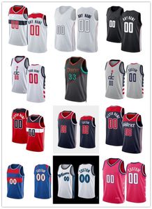 Washington''Wizards''Basketbalshirt Heren Dames Jeugd Custom 8 Deni Avdija 21 Daniel Gafford 55 Delon Wright 97 Eugene Omoruyi 14 Jared Butler