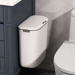 Poubelles La poubelle peut être perforée sans papier toilette mural étagères spéciales étanches espaces étroits dans les toilettes 230719