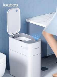 Afvalbakken Smart Sensor Prullenbak CAN INDUCTIE AUTOMATISCHE ZUCHT TAG VERKLACHT BIN LICHT Keuken Slaapkamer Toilet Waterdichte emmer met deksel 221119
