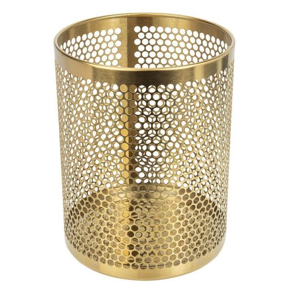 Poubelles Poubelle Poubelle Panier Ordures Salle De Bains Cuisine Ordures Métal Conteneur De Stockage Maille Acier Inoxydable Corbeille Bureau 230802