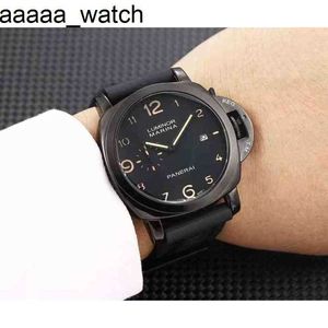 Regarder 2024 Panerass Fashion Men's Luxury for Mechanical Classic Men Mens Calendar Calendar Leather Band Wrist Wristcarts Style