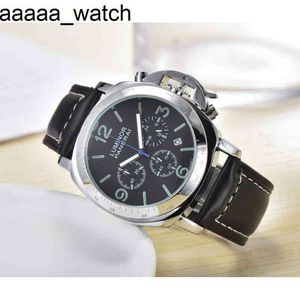 Regardez 2024 Panerass Luxury Men's Fashion For Mechanical Cool Mens Fashion Calendar Leather Casual Wristwatch Style