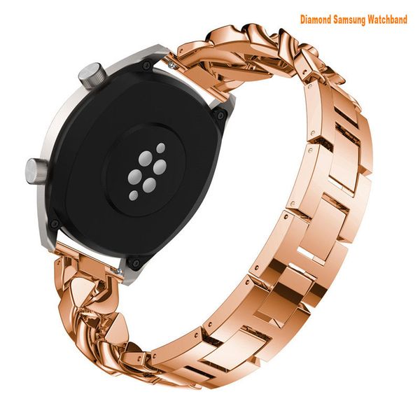 Montre 3 20mm Smart Straps Wing Bracelet de montre 22mm en acier inoxydable bracelet milanais pour Samsung Galaxy Watch 4 Classic 5 Pro bracelets de montre