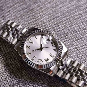 Horloge 39 mm gepolijst automatisch heren geborsteld jubileumarmband Miyota 8215 uurwerk saffierkristal Romeins nummer