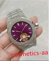 Montre 41mm hommes verre saphir montres hommes automatique sport mécanique étanche affaires montres décontractées 904 acier designer montre-bracelet plusieurs couleurs