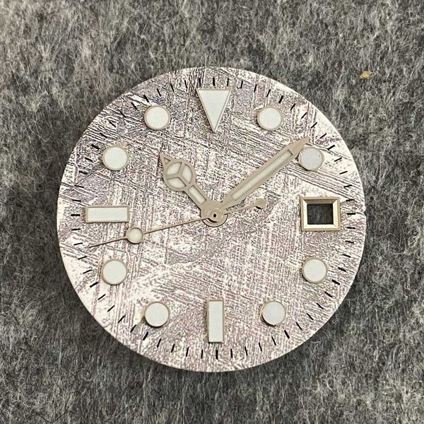Accessoire de montre, aiguille littérale en météorite de 29mm, adaptée au maintien des mouvements des séries Pearl 2813 et japonaises 8215