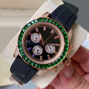 Horloge automatisch mechanisch uurwerk 40 mm roestvrijstalen kast herenpolsband waterdicht cadeau vriendje Montre De Luxe