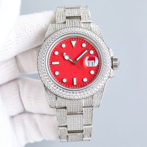 Regardez des montres concepteurs mécaniques mécaniques automatiques pour hommes 40 mm saphir en acier inoxydable Montre de Luxe Business Diamond Wristwatch