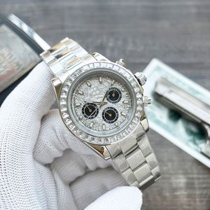 Montre automatique montres mécaniques montre-bracelet d'affaires moderne montre ronde en acier inoxydable montres étanches montre de luxe