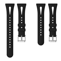 Regarder un groupe pour Fitbit Versa 3 Strap Slim Bracelet de remplacement en V Slim pour les groupes de sens Fitbit Versa 4 Accessoires Femmes Men S L