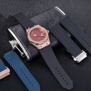 Bracelet de montre pour HUBLOT BIG BANG Silicone 26mm étanche hommes Bracelet chaîne accessoires Bracelet en caoutchouc W220419