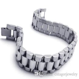 Watch Band Style 316L Bracelet de bracelet en acier inoxydable