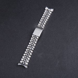 Bracelets de montre 18mm 19mm 20mm Ruban Or 2 Tons Or Acier Inoxydable Jubilé Bracelet de Montre Bracelet Bracelet Fit Pour SKX007 SKX005 RLX Montre 230619