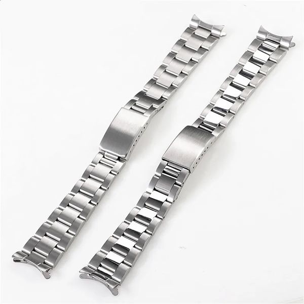 Bracelets de montre 19mm 20mm bande d'huître en acier inoxydable pour Sxns80 Snxs79 5 Snxs79k Snxs77k Snxs73 Casio Bracelet ceinture 231214