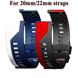 Bandes de montre 20 22 mm Slicon de silicone adapté à la montre GT GT2 GT3 42mm 46mm Smartwatch Strap GT 2 Pro GT 3 Pro 46mm 42 mm bracelet de bracelet 240424