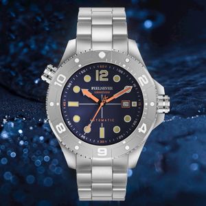 Bandas de reloj 2023 Sport Dive Men S Mecánico automático para hombres Acero inoxidable 500M Reloj impermeable Relojes de cristal de zafiro 231110