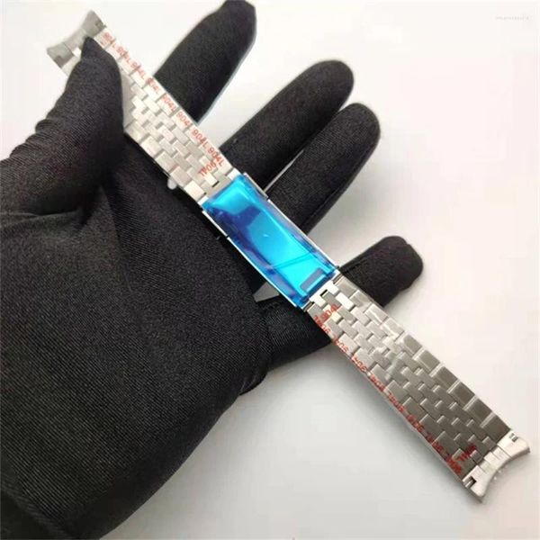 Bracelets de montre 20MM cinq perles bracelet en acier inoxydable bracelet de montre pour hommes remplacement de bracelet