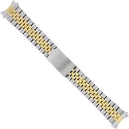 Horlogebanden 20mm Jubilee Band Armband Compatibel Met Datejust 16013 16233 16234 Roestvrij Staal Accessories2664