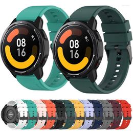 Horlogebanden 22 mm siliconen vervangen bandjes voor Xiaomi Mi Color Sports Edition Band armbandaccessoires Correa