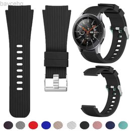 Bandas de reloj Strap de silicona de 22 mm adecuada para Samsung Galaxy Watch 3 45 mm/Ear S3 Classic/Frontier/Huawei Watch GT 2 3 Pro 46mm Amazfit GTR/Face Strap 24323