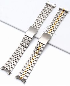 Bandes de montre bande 13 17 19 20mm avec bracelet design de mode bracelet en acier inoxydable avec logo pour montre de créateur