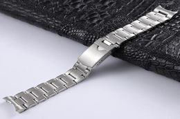 Watch Bands Band pour la série 316L Strap en acier inoxydable solide Male Bracelet Bracelet ACCESSOIRES EN RIVET RIVET 3914673